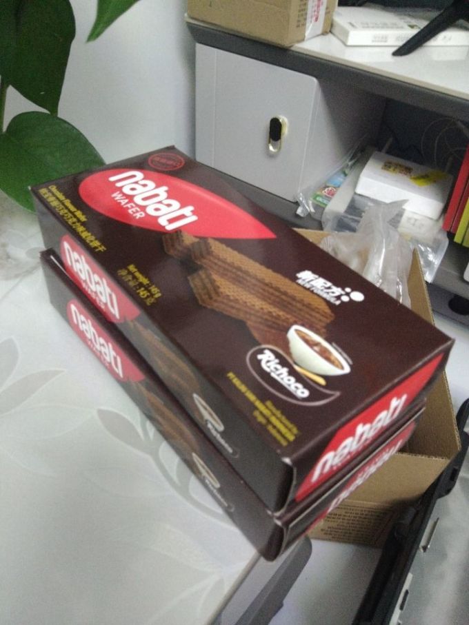 纳宝帝丽巧克力威化饼干