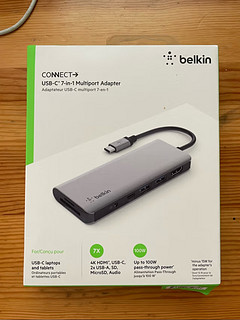 贝尔金（Belkin）扩展坞 七合一