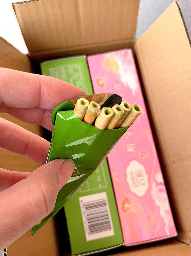 百醇夹心棒 巧克力抹茶味