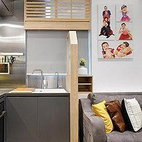 开放式厨房，伸缩式餐桌，香港58平豪宅井然有序，全屋设计太实用