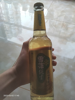 雪花纯酿经典小麦果汁