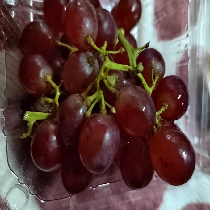 ZXC145葡萄/提子】 澳洲美人指红提1kg 新鲜手指提子无籽进口葡萄孕妇