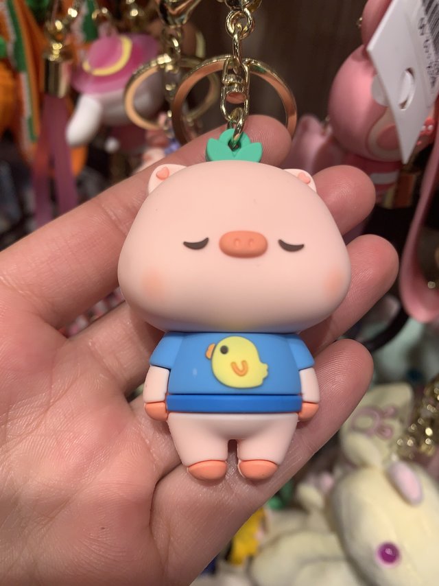 可爱又漂亮的小猪猪挂件