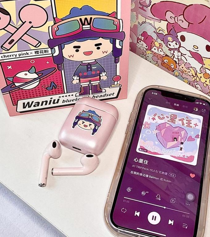 哇牛蓝牙耳机