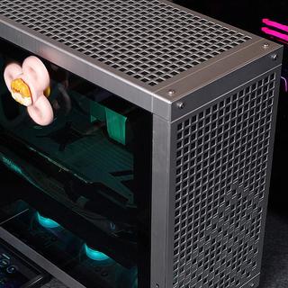13700K/Z790 EDGE/RTX4080 AMP，Abee Pixel One 银白黑装机展示