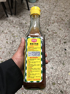 厨邦葱姜汁料酒500ml厨房烹饪调味品调料