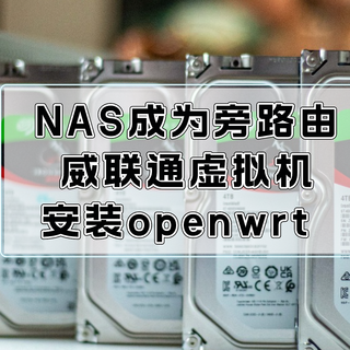 家庭网络折腾笔记 篇三十八：NAS成为旁路由，手把手教你利用威联通虚拟机安装openwrt 
