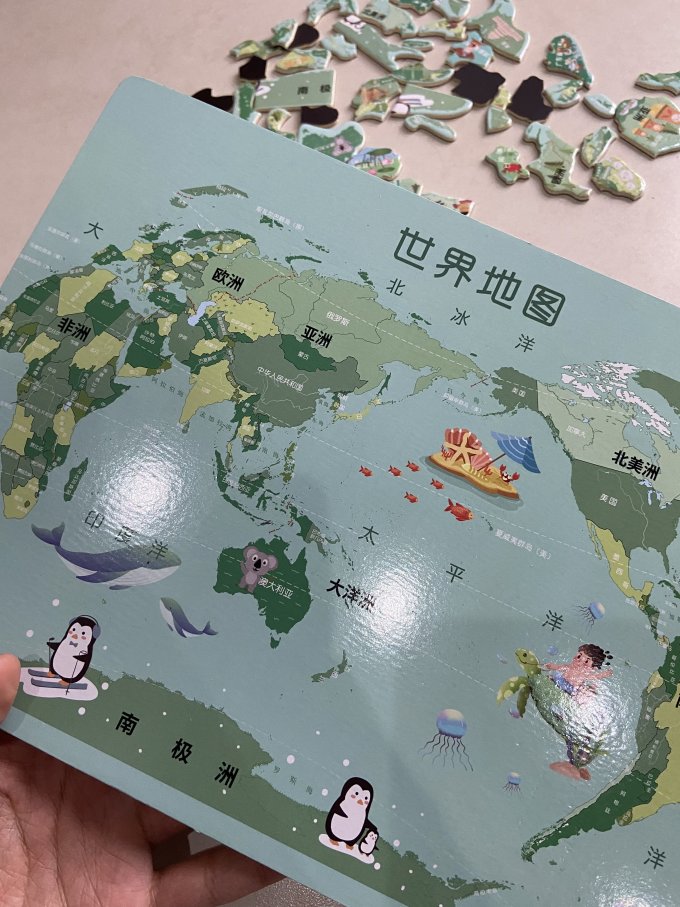 玛利娅蒙特梭利拼图