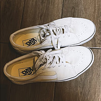 vans范斯官方 SK8-Low小白鞋复古低帮奶白男鞋女鞋板鞋运动鞋 白色 42