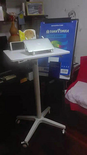 宜客乐思新品电脑桌可移动升降桌LA803