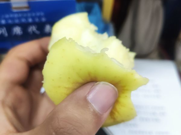 奶油苹果真好吃