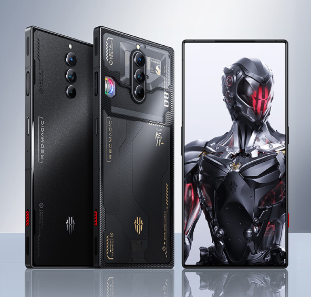 红魔 8 pro 系列新上架银翼版,透明工业风设计