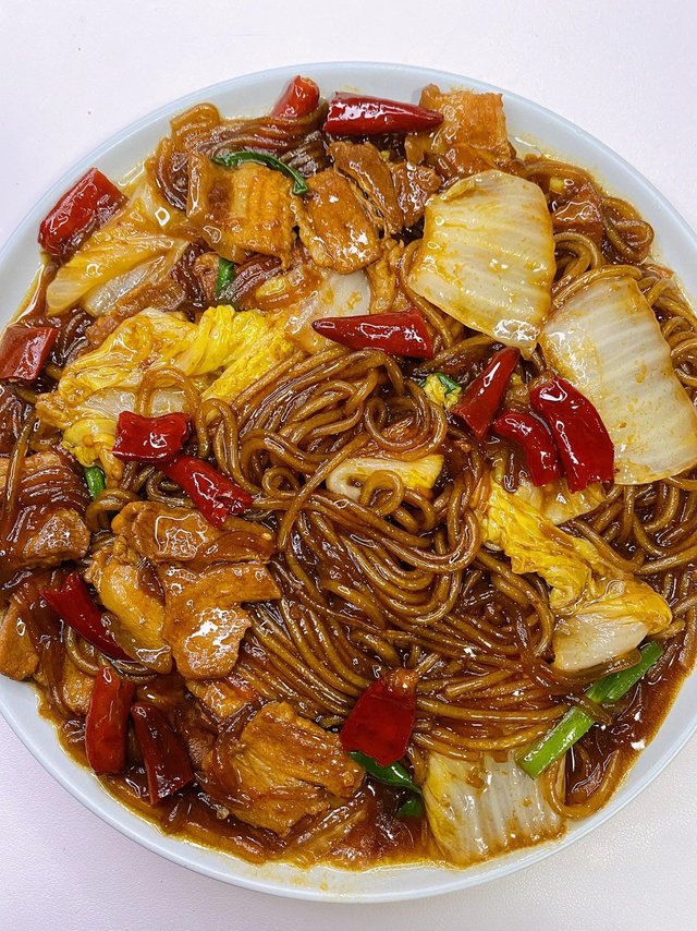 白菜猪肉炖粉条