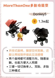 Bugaboo热门车型剖析，看完直接对号入座