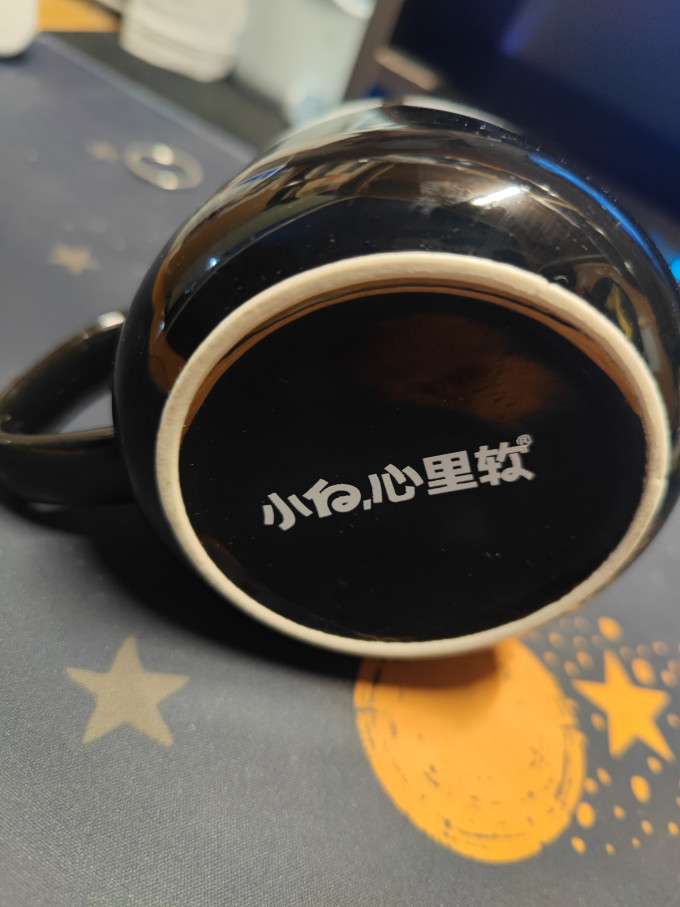 小白心里软陶瓷杯