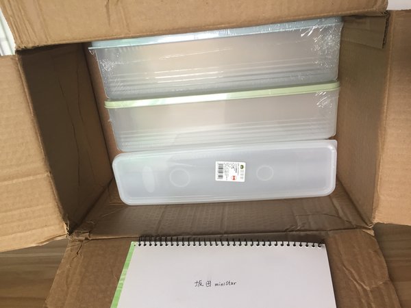 10.8包邮三个收纳盒解决了我的意面收纳焦虑