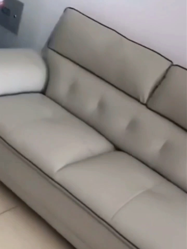 顾家小户型真皮沙发