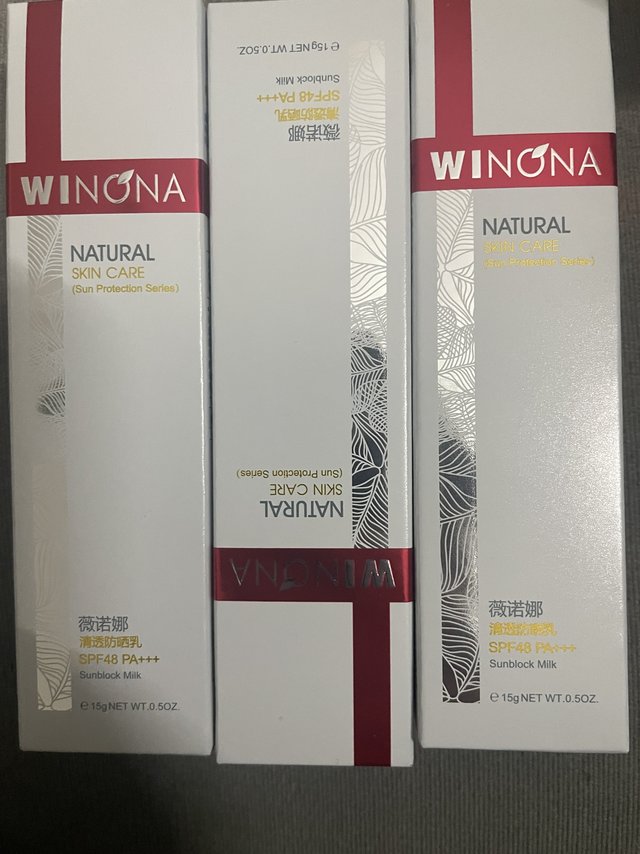 Winona/薇诺娜清透防晒乳