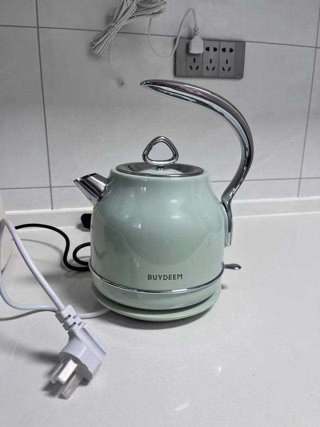 北鼎摩登电热水壶烧水壶304