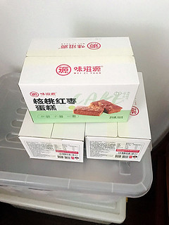 味滋源核桃红枣蛋糕398g枣糕蜜枣核桃早餐糕