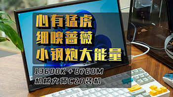 数码快分享 篇九十二：心有猛虎、细嗅蔷薇，小钢炮也有大能量｜13600K+B760+机械大师C28 装机实录