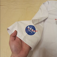 NASA GISS官方短袖t恤男纯棉潮牌情侣2023夏季新款宽松oversize卡通体恤衫 白色 XL体重150-170斤