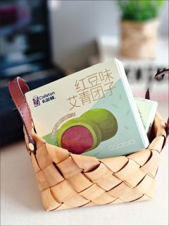 卡尔顿红豆味艾青团子咸蛋黄味青团糯米糍麻