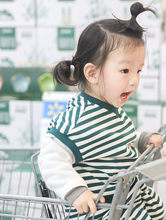 2岁的人类幼崽无性别穿搭 ｜外出逛超市🛒