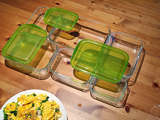 乐美雅钢化玻璃食品盒