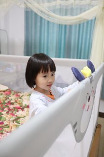 还没买床围栏的妈妈听我说！