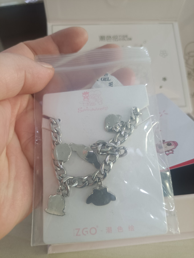 潮色绘时尚项链