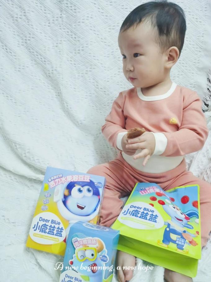 小鹿蓝蓝溶豆小馒头