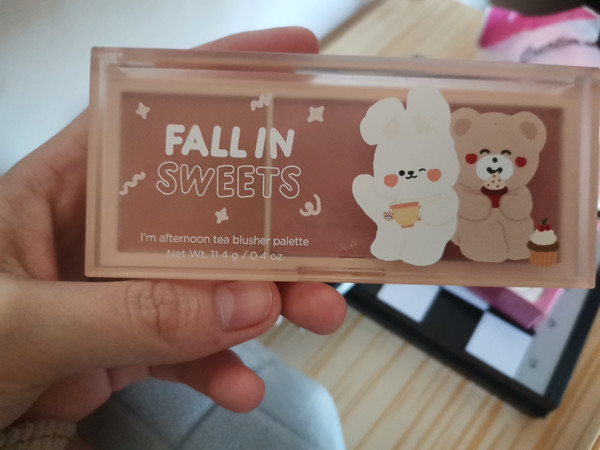 腮红很好用，超级可爱的呀，nice!三种