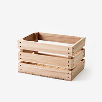 MUMO木墨新自足框复古陈列木框盒子储物收纳箱装饰木条箱