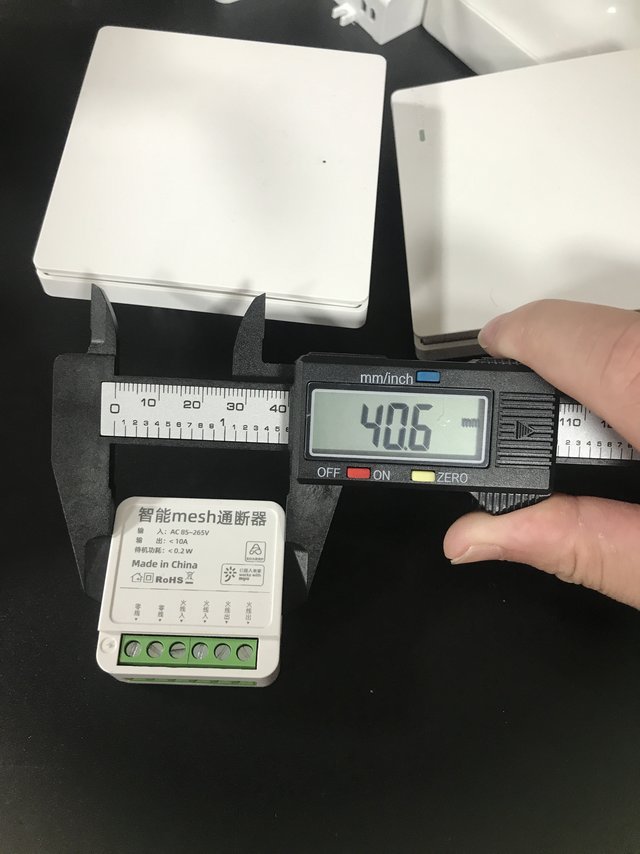 mini版米家mesh通断器，它是真的很小