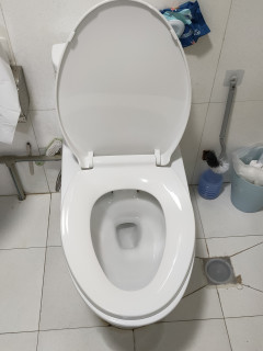 给租的房换了个不会水溅到屁屁的马桶