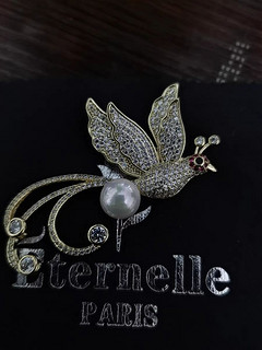 法国Eternelle原创设计凤凰胸针高档领针配