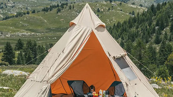 一起露营吧，人多露营肯定要选迪卡侬这款大气的帐篷