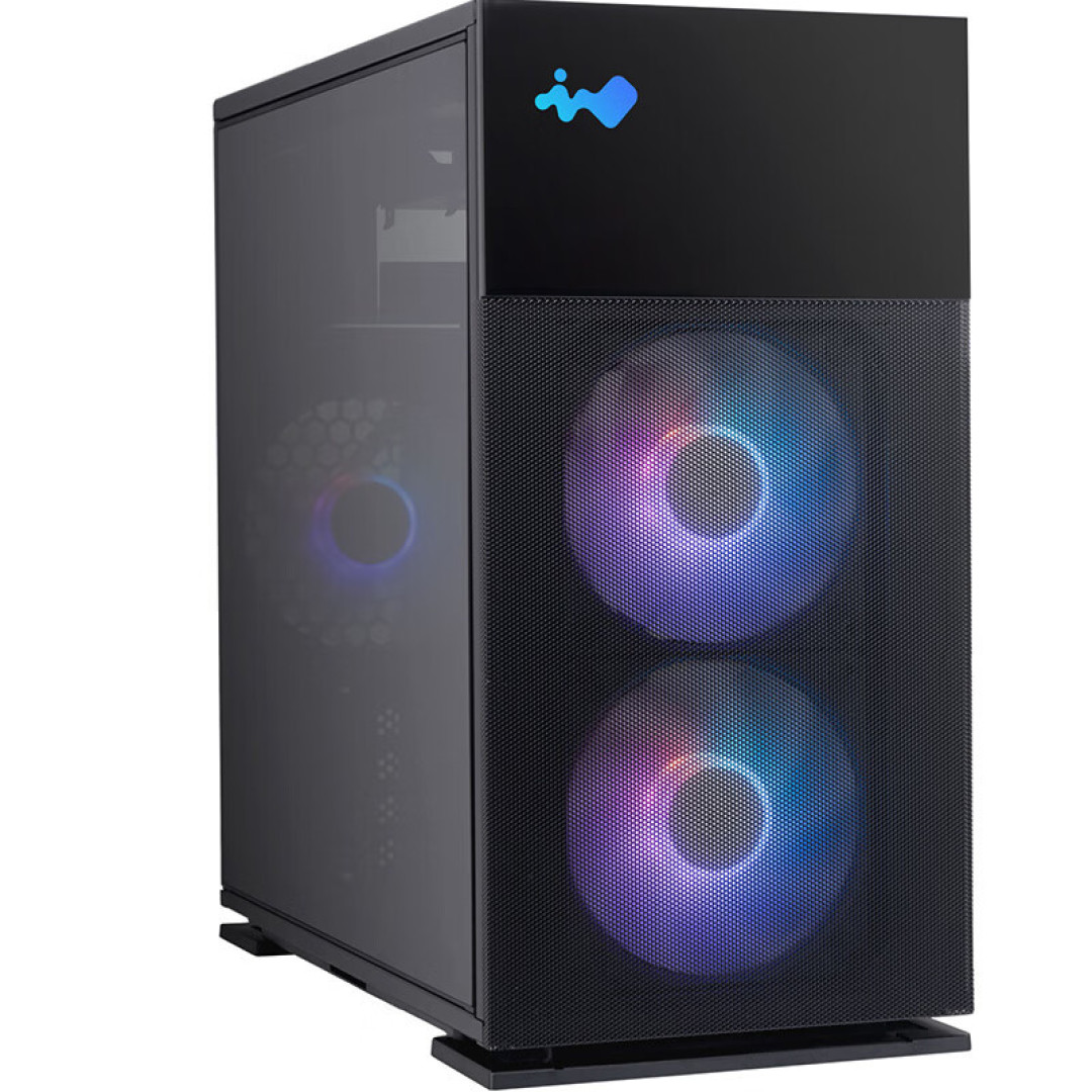 迎广327机箱+13600K+B760M重炮手+索泰RTX 4070Ti显卡装机