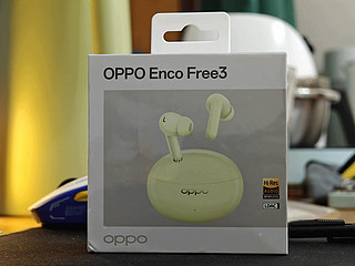 新到手的OPPO Enco Free 3