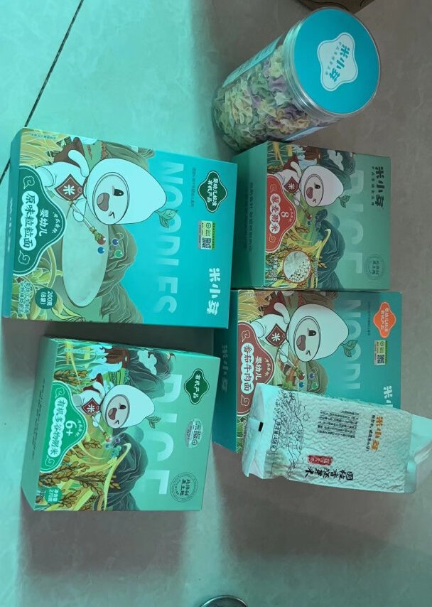 宝贝收到啦，今天中午蝴蝶面已经安排上了，