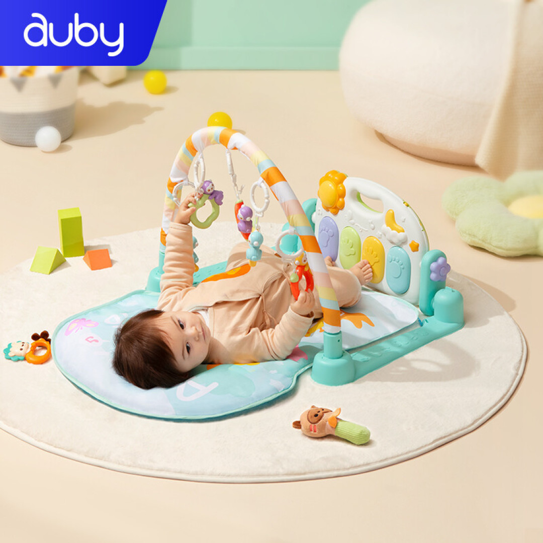 人类幼崽养成计划：既能哄孩子，又能锻炼腿部蹬力的健身架