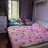 新春儿童房改造，铺上粉粉的床单被套