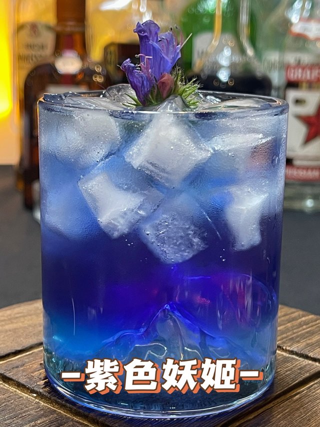 零基础学调酒-No. 21 紫色妖姬