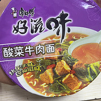 康师傅 酸菜牛肉面