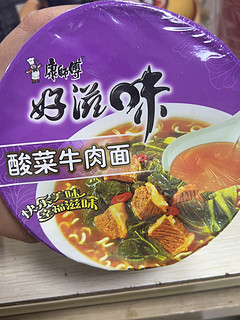 康师傅 酸菜牛肉面