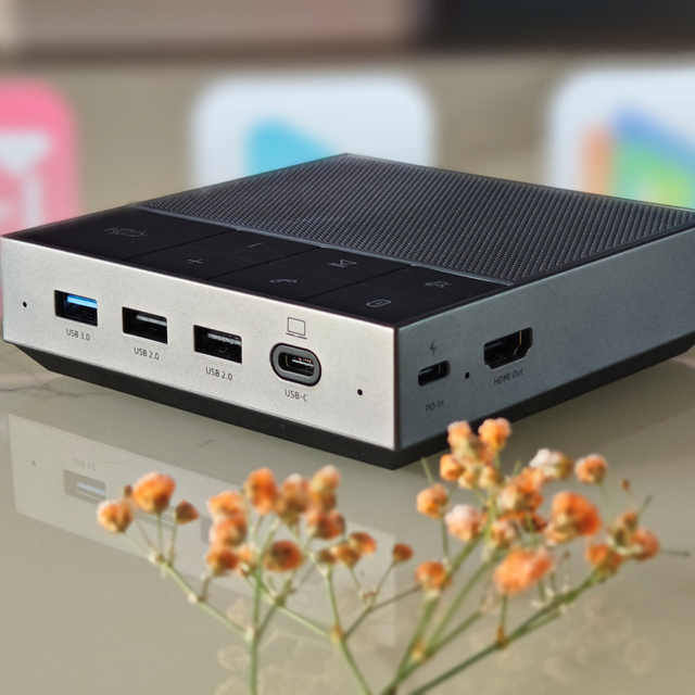 Newline NewPie Dock评测：集音箱、会议控制于一体的“万能拓展坞”