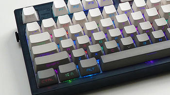 FL·ESPORTS 腹灵 MK870成品三模有线机械键盘客制化套件87键RGB灯光电竞游戏TTC快银热插拔 359起