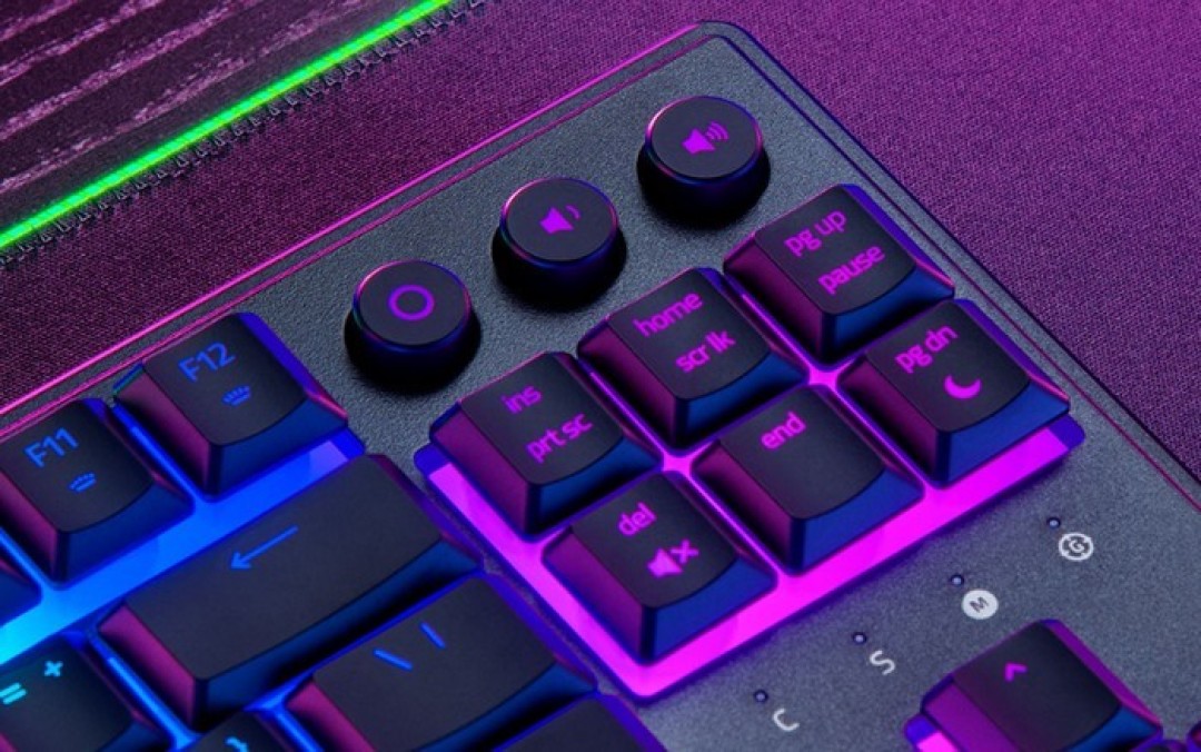 雷蛇发布 ORNATA V3 TENKEYLESS “雨林狼蛛”TENKEYLESS 紧凑键盘、薄膜+机械混合轴