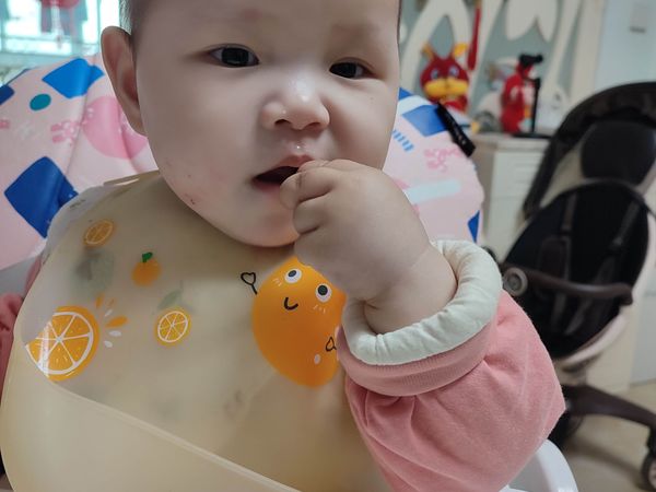 宝宝洁净学食，从立体围兜开始